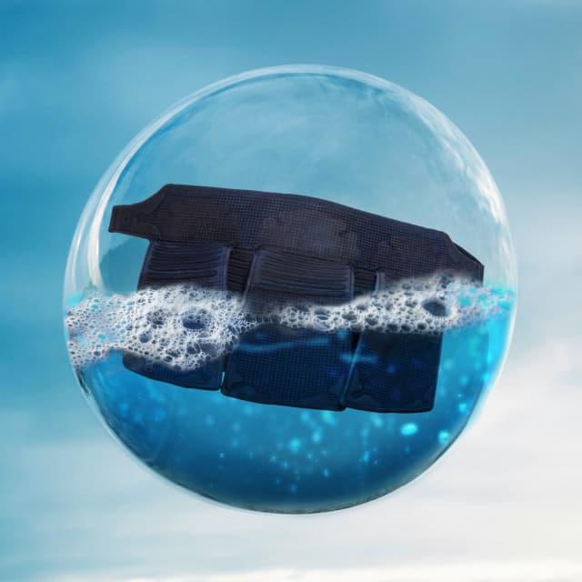 防具の洗浄 垂／手刺し垂